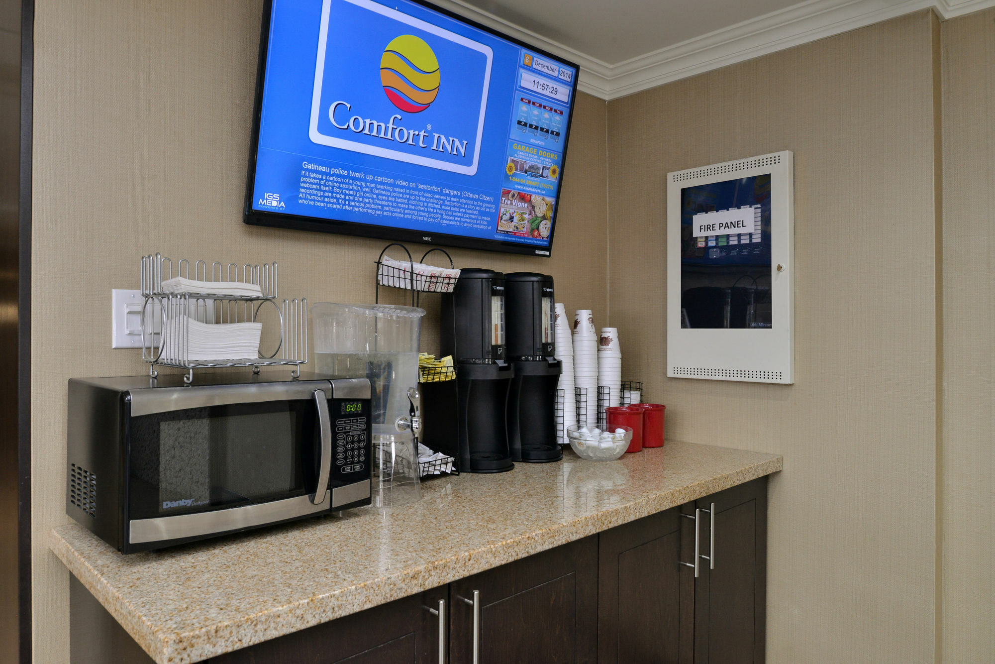 Comfort Inn Brampton Exterior foto